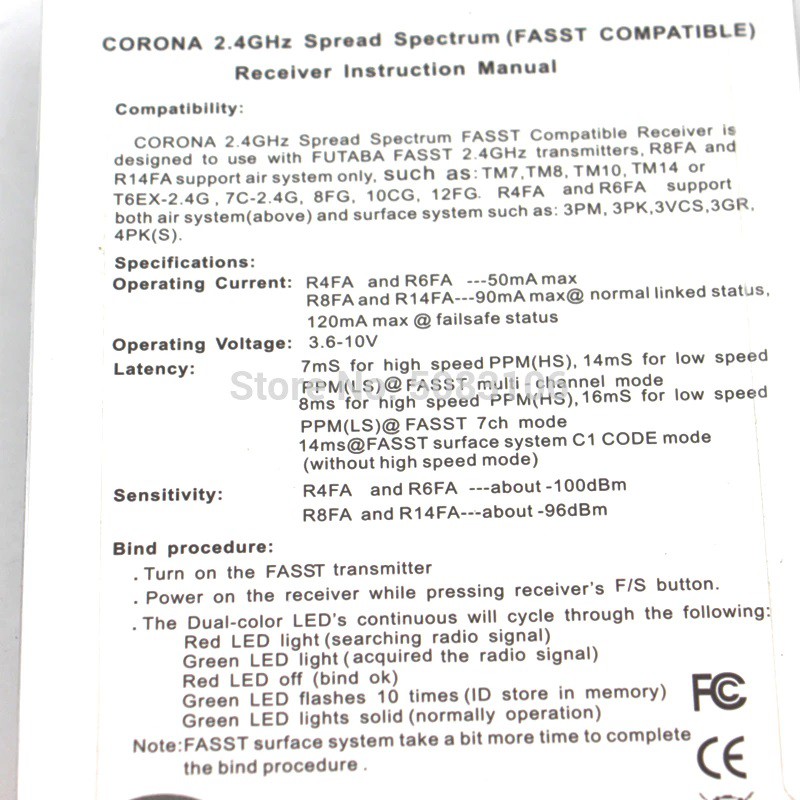 รีซีฟ-corona-r8fa-2-4ghz-8ch-fasst-ใช้กับ-t6ex-t8fg-10cg-14sg-4pks