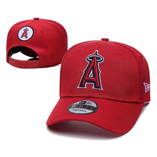 Wzz1 ใหม่ หมวกแก๊ปแฟชั่น สไตล์ฮิปฮอป ลาย Era MLB Los Angeles สีแดง สําหรับผู้ชาย ผู้หญิง Topi I7h9 2021