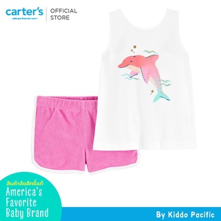 CarterS Sleeveless+Pants 2Pc Ivry-Dolphin L8 คาร์เตอร์เสื้อผ้าชุดเซท 2 ชิ้น