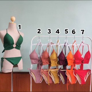 Donut bikini set ชุดว่ายน้ำผู้หญิง bikinivintage