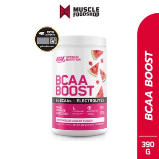 ภาพขนาดย่อของภาพหน้าปกสินค้าOptimum Nutrition BCAA Boost - 30 Serving, 8 Gram BCAA มีส่วนช่วยเสริมสร้างกล้ามเนื้อ (รส Watermelon เป็นฝาดำ) จากร้าน alive.official บน Shopee