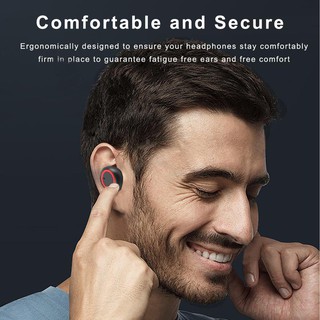 ภาพขนาดย่อของภาพหน้าปกสินค้าหูฟังบลูทูธไร้สาย TWS Bluetooth 5.0 Earbuds Bass Stereo Sound หูฟังกีฬา หูฟังออกกำลังกาย เปิดและเชื่อมต่ออัตโน จากร้าน smart_mate บน Shopee