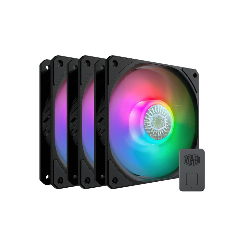 ภาพสินค้าพัดลม Cooler master Sickleflow ARGB Case Fan 120mm/140mm พัดลมเคส พัดลมไฟ RGB พัดลมระบายความร้อน (สีดำ/สีขาว) จากร้าน jagaminggear บน Shopee ภาพที่ 5