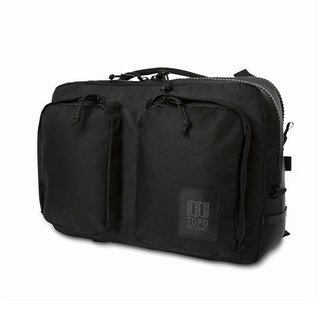 Topo Designs กระเป๋าเป้สะพายหลัง รุ่น GLOBAL BRIEFCASE BALLISTIC BLACK