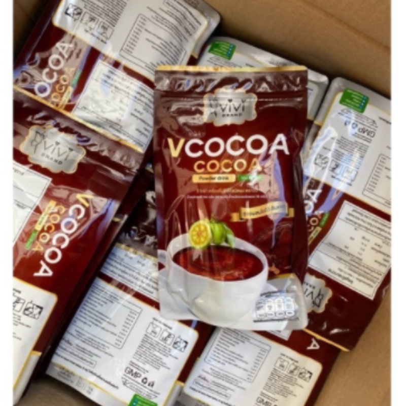 โกโก้-cocoa-by-vivi-วีโกโก้-แพ็กเกจใหม่-แบบถุง-พร้อมส่ง-vivicocoaวีวี่โกโก้-รุ่นใหม่-ล่าสุด-เครื่องดื่มชนิดผงโกโก้