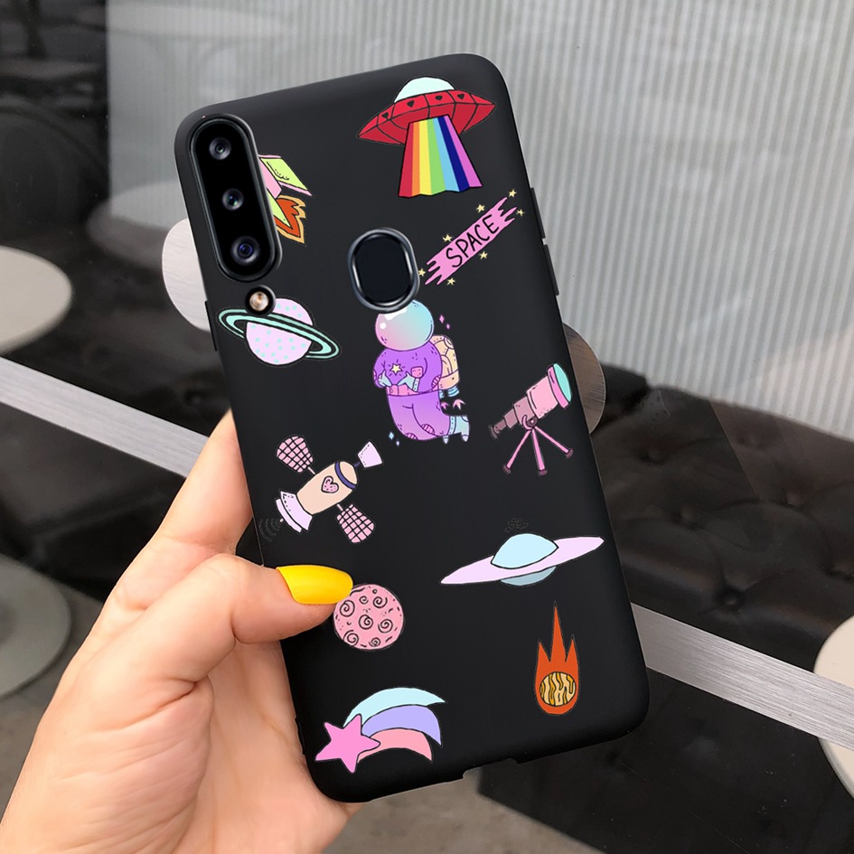 เคสโทรศัพท์มือถือแบบนิ่ม-tpu-ผิวด้าน-กันกระแทก-ลายการ์ตูนดอกไม้-แฟชั่น-สําหรับ-samsung-galaxy-a20-a20s-a30-a30s-a50-a50s