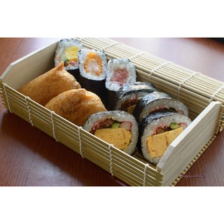 กล่องเบนโตะไม้ไผ่ Bamboo Bento box