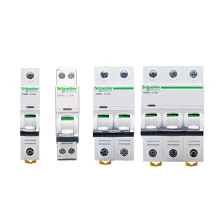 Acti 9  IC65N C 1P/2P/3P/4P/ 1A 2A 3A 4A 6A 10A 16A 20A 25A 35A 40A 50A 63A Miniature Reset Overload Circuit Breaker Sch