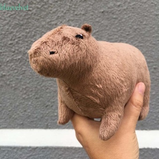 Bluevelvet หมอนตุ๊กตานุ่มรูปการ์ตูน Capybara สีฟ้าสําหรับเด็ก