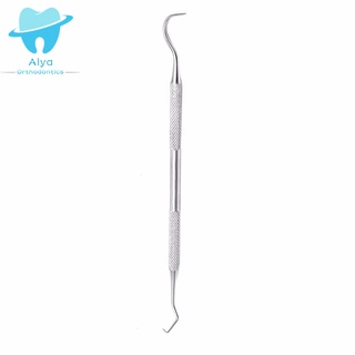 Dental Care Tool Probe Dental Material Stainless Steel Double Curved Probe