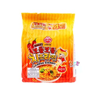 โอโตกิ ชีส ราเมียน สูตรเผ็ด แพ็ค 4 / Ottogi Spicy Cheese Ramen Pack 4