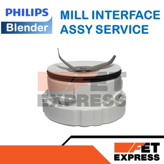 MILL INTERFACE ใบมีดโถปั่นแห้ง PHILIPS รุ่น HR2115,2116,2117,2118และ2120 (996510072839)