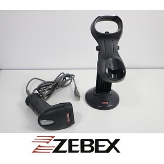 สินค้า เครื่องอ่านบาร์โค้ด Zebex Z-3190 Barcode Scanners (1D) พร้อมขาตั้ง มือสอง