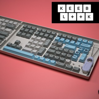 สินค้า ปุ่มคีย์แคป AKKO Silent Keycap Set (177-key) PBT Double Shot, Cherry Profile คีบอร์ดขนาด 60% 65% 75% TKL Full Size