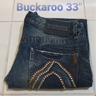 ยีนส์สภาพ 90% ยี่ห้อ Buckaroo เอว 33 นิ้ว