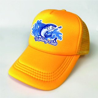 หมวกตกปลา คนตกปลา Fishing ใส่สวย หล่อ เท่ ได้ปลาใหญ่ หมวกแก๊ป Cap หมวกตาข่าย ระบายอากาศ สินค้าราคาพิเศษ