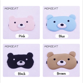 A.comfy ♡ ✨ ผ้าปิดตาน้องหมี eye mask รุ่น cute bear ❄ ฟรี Cold/Hot Pack 🔥  ผ้าปิดตานอนกันแสง sleeping mask 📦 พร้อมส่ง 🌈
