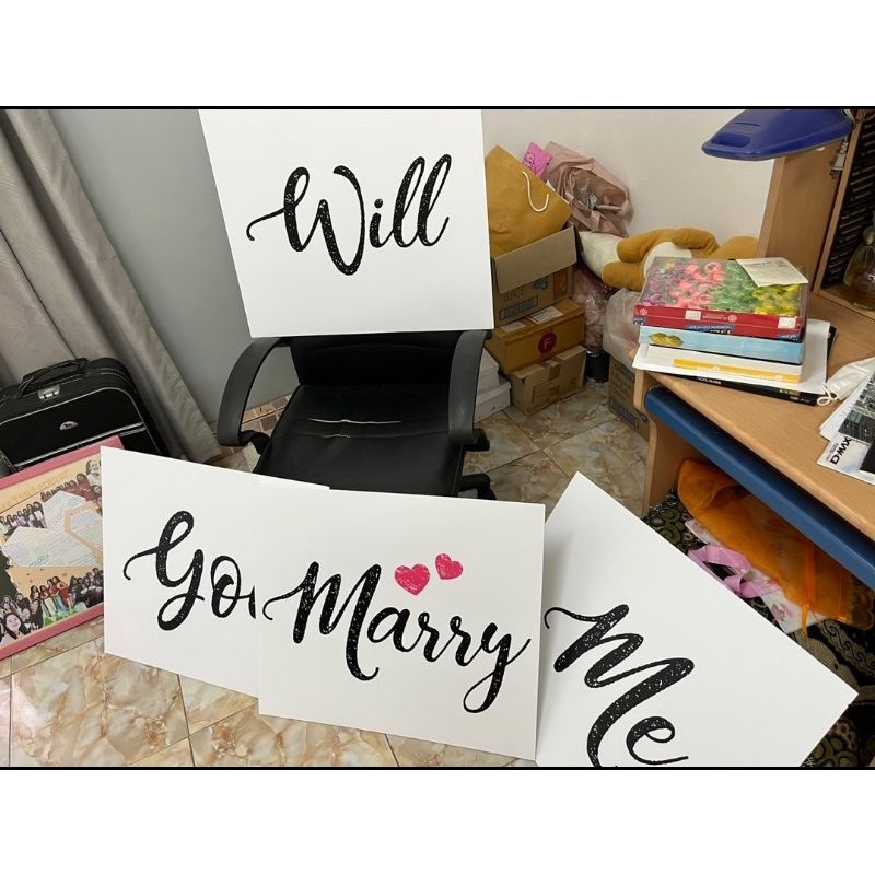 ใหม่-ป้ายขอแต่งงาน-will-you-marry-me-ป้ายแต่งงาน-ป้ายข้อความ