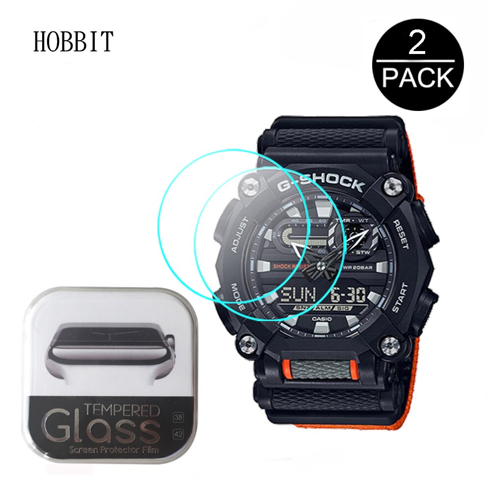 กระจกนิรภัยกันรอยหน้าจอ-9-h-สําหรับ-casio-g-shock-ga900-ga-900-a-ga-900-c-ga-900-e-smartwatch-ป้องกันรอยขีดข่วน-2-ชิ้น