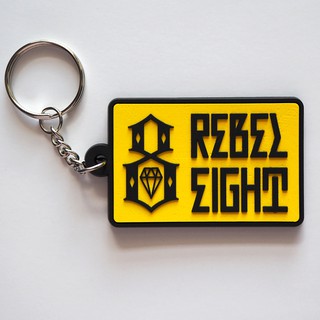 พวงกุญแจยาง Rebel Eight รีเบล 8