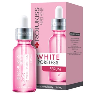 ROJUKISS เอสเซนส์บำรุงผิวหน้า โรจูคิส ไวท์ พอร์เลส เซรั่ม สูตรกิกาไวท์ และวิช ฮาเซล ขนาด 30 มิลลิลิตร / ROJUKISS White P