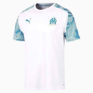 ของแท้100% เสื้อบอล  Puma Olympique de Marseille Short Sleeve Training Jersey 2020  755828