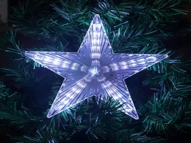 ท็อปเปอร์ต้นคริสต์มาส-รูปดาวมืด-พร้อมไฟ-led-หลากสี-ใช้แบตเตอรี่-สําหรับตกแต่งต้นไม้