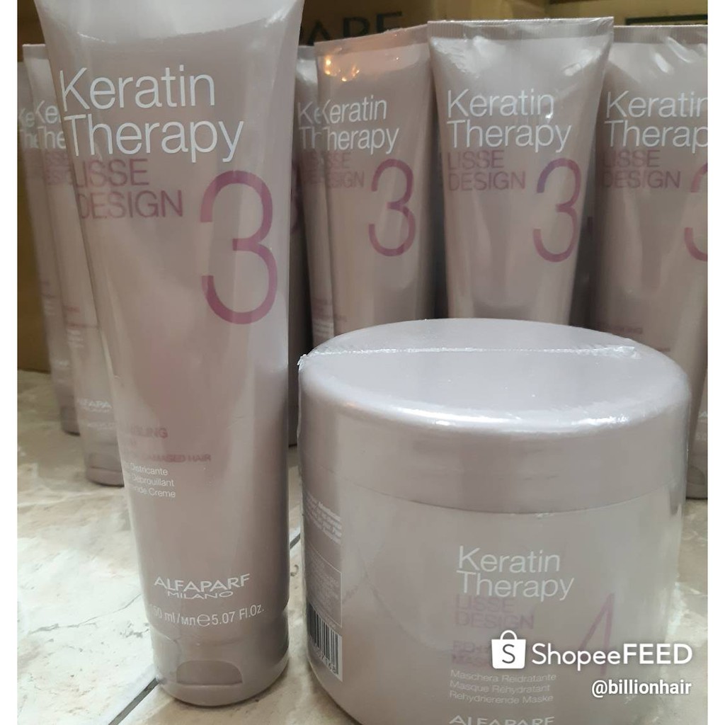 alfaparf-lisse-degangling-creme-3-150ml-alfaparf-lisse-keratin-mark-500ml-อาหารผมสำหรับผมที่อ่อนแอเสียหายพร้อมทรีตเม