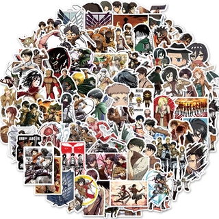 สติ๊กเกอร์พีวีซีกันน้ําลายการ์ตูน 100 ชิ้น