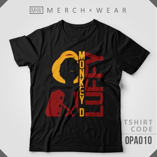 เสื้อวันพีช - ลิง ดี ลูฟี่ - เสื้อเชิ้ตวันพีซ (OPA010)