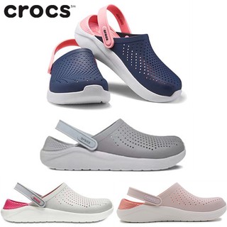 สินค้า Crocs LiteRide Clog รองเท้าแตะรัดส้นหญิง สีสันสดใส (สินค้าขายดี พร้อมส่งจากไทย) ใส่กับเสื้อผ้าได้ทุกแนว งานถูกกว่า Shop