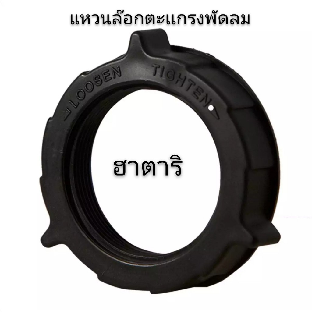 ภาพหน้าปกสินค้าแหวนล็อคตะแกรงพัดลมขนาด 12, 14, 16, 18 นิ้ว Hatari(ฮาตาริ) จากร้าน garden_room บน Shopee