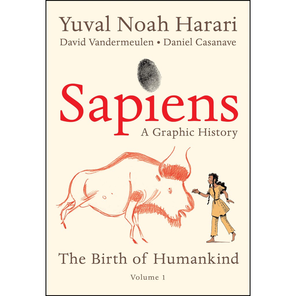 หนังสือภาษาอังกฤษ-sapiens-a-graphic-history-the-birth-of-humankind-พร้อมส่ง