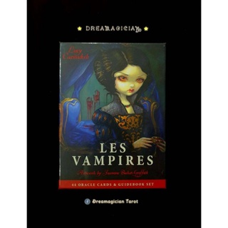 Les Vampire Oracle ไพ่ออราเคิลแท้ลดราคา ไพ่ยิปซี ไพ่ทาโร่ต์ Tarot Oracle Card Deck