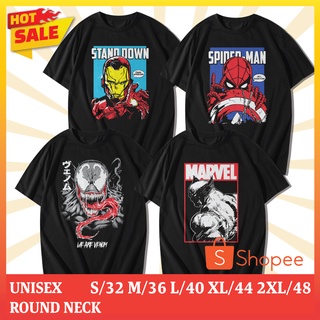 【NEW】เสื้อยืดคอกลมสกรีนลาย CARTOON HERO (แขนสั้น)