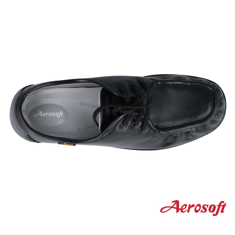 ภาพหน้าปกสินค้าAerosoft (แอโร่ซอฟ) รองเท้าคัทชู รองเท้าใส่ทำงาน รองเท้าเพื่อสุขภาพ รุ่น NW9092 สีดำ จากร้าน aerosoft_officialshop บน Shopee
