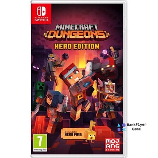 แผ่นเกมส์ Nintendo Switch : Minecraft Dungeons Hero Edition