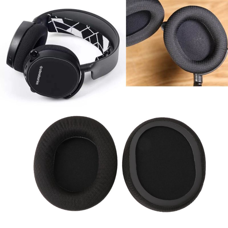 ภาพหน้าปกสินค้าiorx แผ่นครอบหูฟังสํารองเปลี่ยนสําหรับ steelseries arctis 3 5 7 headphones