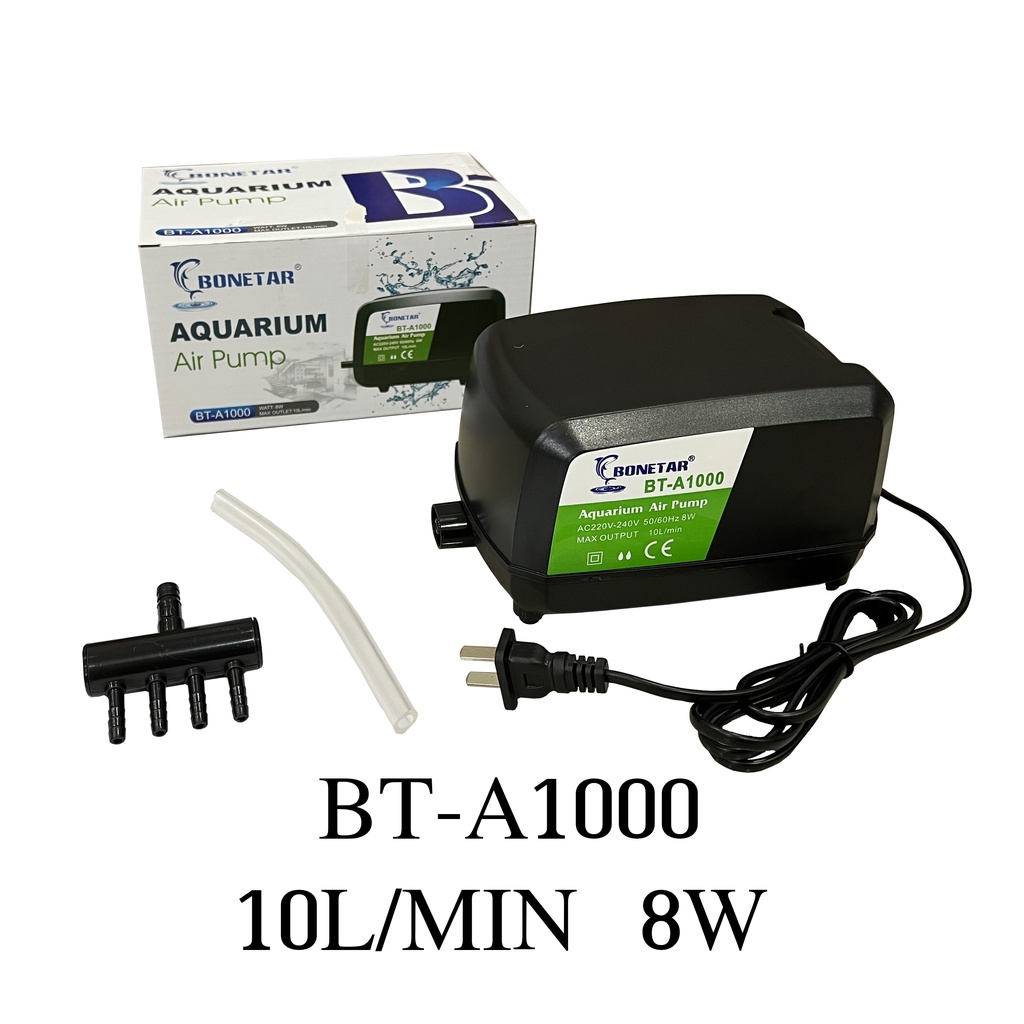 ปั๊มลม-ปั๊มออกซิเจน-bonetar-bt-a1000-bt-a2000-กำลังลมแรง