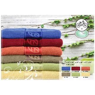 ผ้าขนหนู COTTON 100% ราคาโรงงาน ขนาด 24*48"