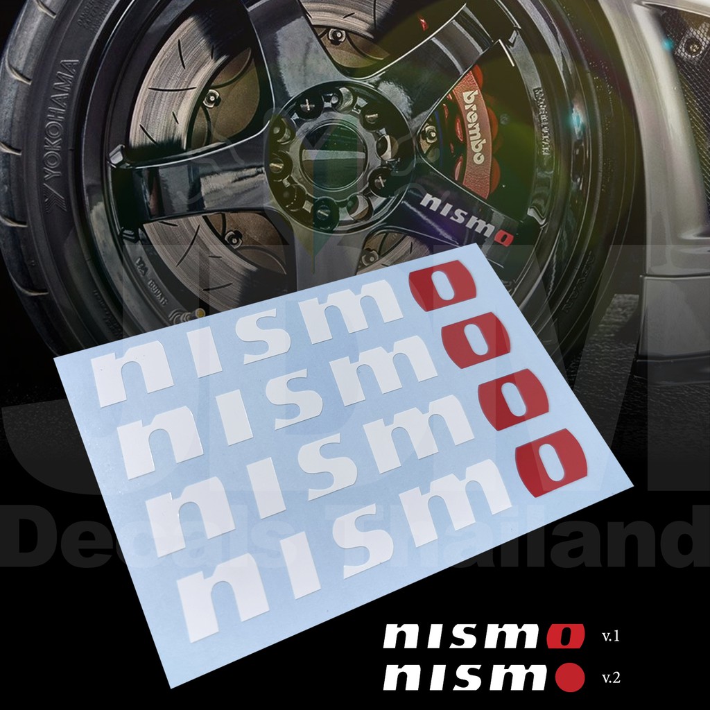 ราคาและรีวิวสติ๊กเกอร์ ติด ล้อ NISMO NISSAN LMGT3 LMGT4