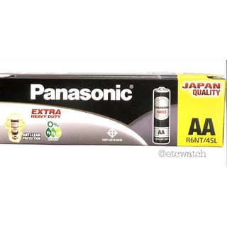 พร้อมส่ง&gt; ถ่านไฟฉาย Panasonic Neo AA / 2A 1กล่อง 60ก้อน หมดอายุ 03/2026