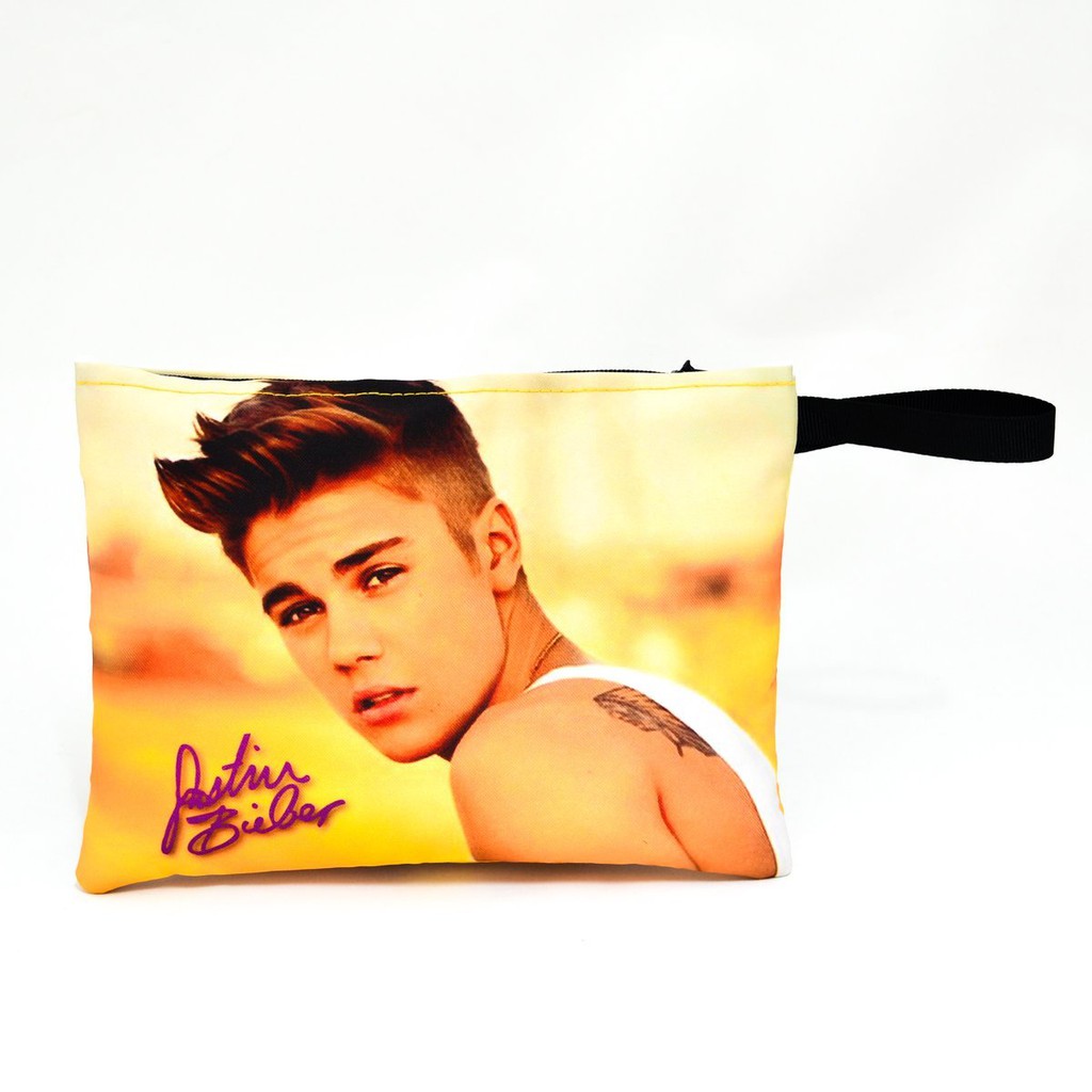 กระเป๋าผ้า-จัสติน-บีเบอร์-กระเป๋าสตางค์-กระเป๋าดินสอ-justin-bieber-jb24