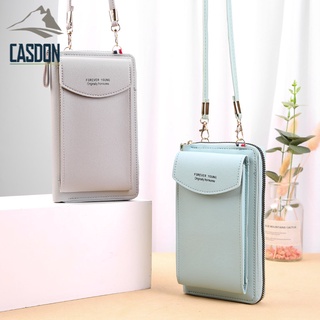 CASDON-กระเป๋าสะพายข้างแฟชั่น กระเป๋าแฟชั่นเกาหลี หนังพียู รุ่น JJ-H001 พร้อมส่งจากไทย