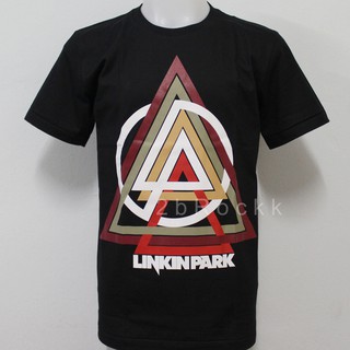 ผ้าฝ้าย 100%ROUNDเสื้อ LINKIN PARK เสื้อวง เสื้อยืด ลิงคินพาร์ก S32 ไซส์ยุโรป sizes-5xl