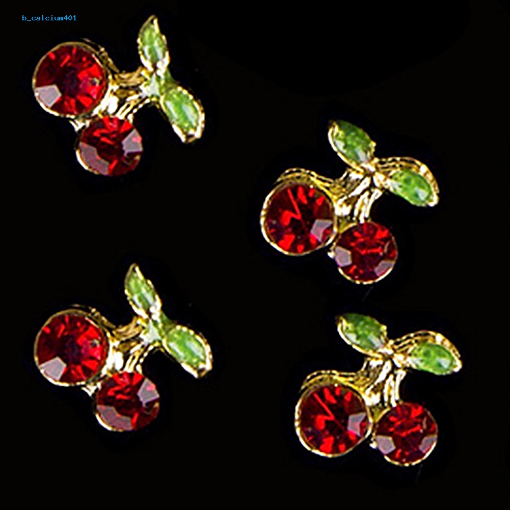 farfi-10-pcs-shiny-3d-cherry-shape-nail-art-rhinestone-studs-glitters-charms-lay-gifts