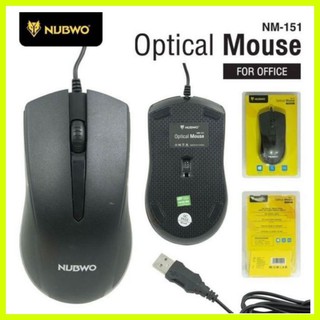 Mouse Optical Usb Nubwo nm-151 เมาส์มีสาย