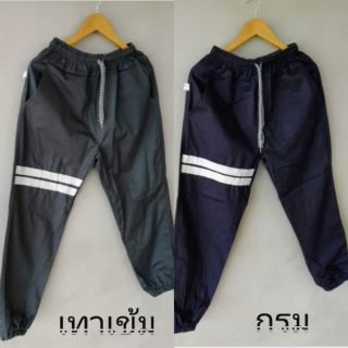 ภาพขนาดย่อของภาพหน้าปกสินค้า(พร้อมส่ง)​Jogger Pants​ หลากสีแถบขาว จากร้าน miixzer บน Shopee