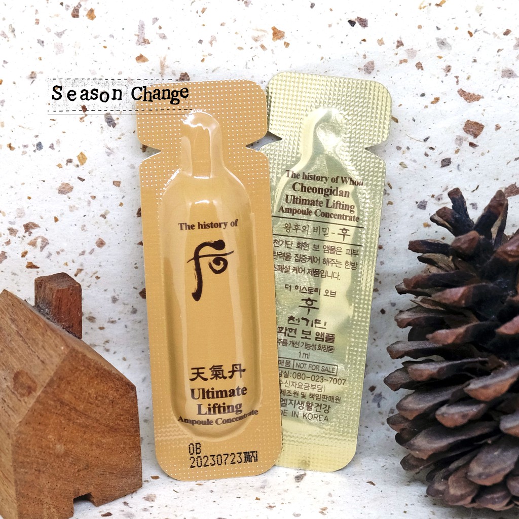 The History of Whoo Cheongidan Ultimate Lifting Ampoule Concentrate