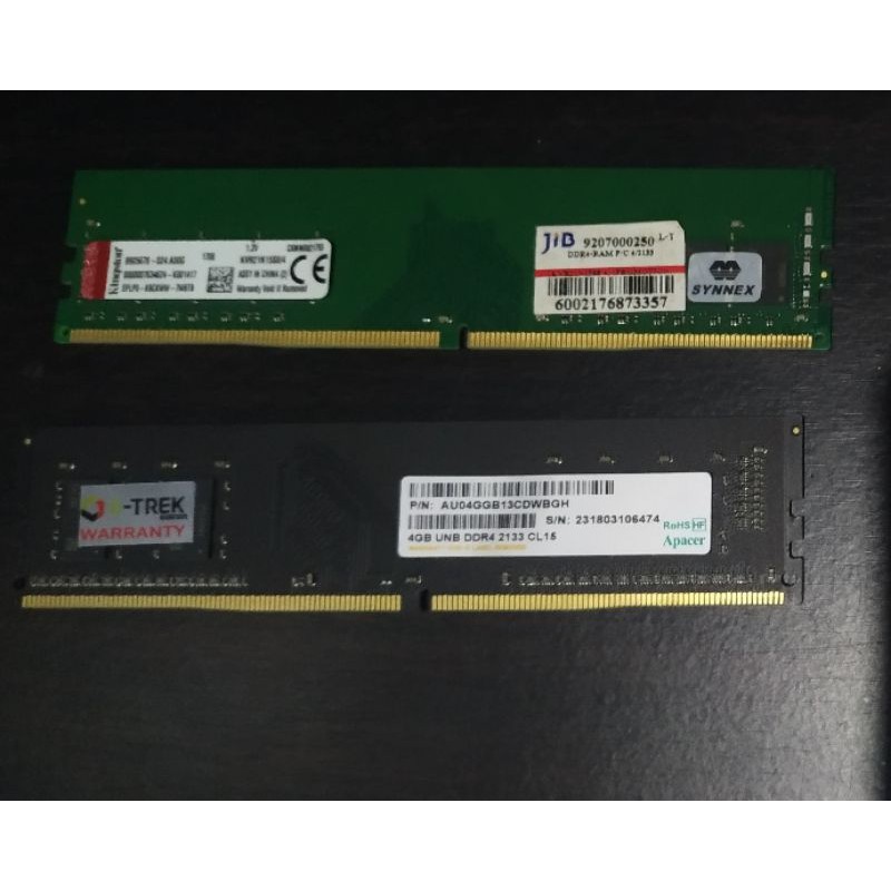 แรม ddr4 4gb 2 ตัว ขายรวมกัน | Shopee Thailand